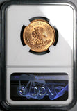 1945 NGC MS 64 RD Mexico 5 Centavos Josefa Bronze RED Coin (25061901C)