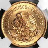 1945 NGC MS 64 RD Mexico 5 Centavos Josefa Bronze RED Coin (25061902C)