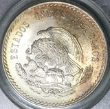 1948 PCGS MS 66 Mexico 5 pesos OGH Cuauhtémoc Aztec Emperor Silver Coin (24040904C)