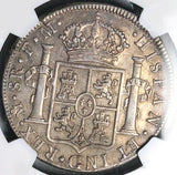 1775 NGC XF 40 Mexico 8 Reales Charles III Spain Colonial Silver Coin (26011501C)
