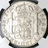 1775 NGC XF Mexico 8 Reales Charles III Spain Colonial Silver Coin (26011701C)