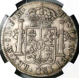 1776 NGC VF 35 Mexico 8 Reales Charles III Spain Colonial Revolution Silver Dollar Coin (26011703C)