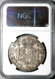 1776 NGC VF 35 Mexico 8 Reales Charles III Spain Colonial Revolution Silver Dollar Coin (26011703C)