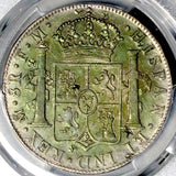 1776 PCGS XF Mexico 8 Reales Charles III Chop Marked Revolution Coin (26090404C)