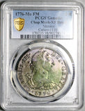 1776 PCGS XF Mexico 8 Reales Charles III Chop Marked Revolution Coin (26090404C)