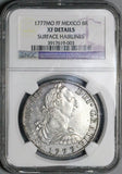 1777 NGC XF Mexico 8 Reales Charles III Spain Colonial Silver Coin (26011702C)