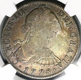 1778 NGC VF 25 Mexico 8 Reales Charles III Spain Colonial Silver Coin (26011601C)