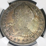 1778 NGC VF 25 Mexico 8 Reales Charles III Spain Colonial Silver Coin (26011601C)