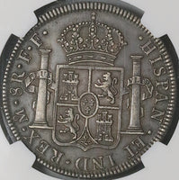 1779 NGC AU 53 Mexico 8 Reales Charles III Spain Colonial Silver Dollar Coin (24010801C)