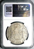 1780 NGC AU 53 Mexico 8 Reales Charles III Spain Colonial Dollar Coin (24022301D)