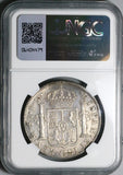 1787 NGC AU Mexico 8 Reales Charles III Pillars Colonial Silver Coin (23111301C)