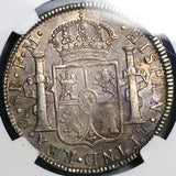 1788 NGC XF 40 Mexico Charles III 8 Reales Pillars Silver Dollar Coin (26011602C)