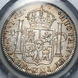 1789-Mo PCGS AU Mexico 8 Reales Charles IV Pillars Silver Coin (26022501C)
