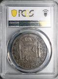 1789-Mo PCGS VF 25 Mexico 8 Reales Charles IV Pillars Silver Coin (25090401C)