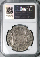 1804 NGC VF 25 Mexico 8 Reales Charles IV Pillars Spain Colonial Silver Coin (24101502C)