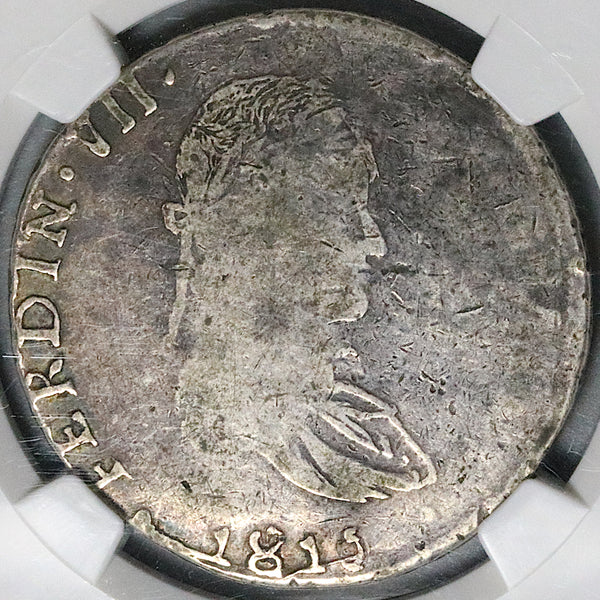 1815-D NGC VG 10 Mexico 8 Reales War Independence Durango Mint Coin (25031902D)