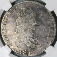 1815-D NGC VG 10 Mexico 8 Reales War Independence Durango Mint Coin (25031902D)