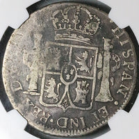 1815-D NGC VG 10 Mexico 8 Reales War Independence Durango Mint Coin (25031902D)