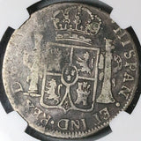 1815-D NGC VG 10 Mexico 8 Reales War Independence Durango Mint Coin (25031902D)