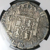 1816-D NGC VF Mexico 8 Reales War Independence Durango Mint Silver Coin (25042101D)