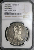 1816-D NGC VF Mexico 8 Reales War Independence Durango Mint Silver Coin (25042101D)
