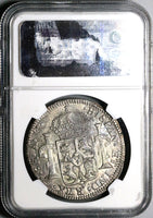 1817-Zs NGC AU 55 Mexico 8 Reales War Independence Zacatecas Mint Coin (23110603C)