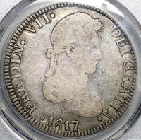 1817-Zs PCGS VF 20 Mexico 8 Reales War Independence Zacatecas Mint Silver Coin (25081403C)