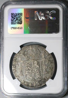 1817-Zs NGC VF 30 Mexico 8 Reales War Independence Zacatecas Mint Die Clash Error Coin (24051305C)