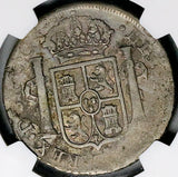 1821-D NGC VF Mexico 8 Reales Durango War Independence Silver Coin (26042204C)