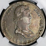 1821-Ga NGC XF 40 Mexico 8 Reales War Spain Guadalajara Mint Silver Coin (26042205C)
