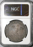 1822-Mo NGC XF 45 Mexico Iturbide Silver 8 Reales Empire Coin KM-304 (23080401C)