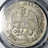 1827-Go MJ PCGS AU Mexico 8 Reales Guanajuato Rare Silver Coin (26052006C)