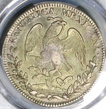 1828-Pi PCGS XF 45 Mexico 8 Reales Potosi Mint Rare Cap Rays Coin (26022803C)
