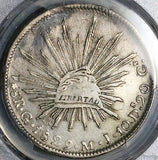 1829-Go PCGS XF Mexico 8 Reales Guanajuato Scarce Silver Coin (25102901C)