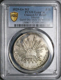 1829-Go PCGS XF Mexico 8 Reales Guanajuato Scarce Silver Coin (25102901C)