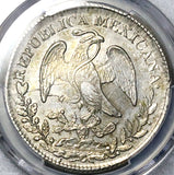 1829-Pi PCGS AU Mexico 8 Reales Potosi Mint Rare Cap Rays Silver Coin (24122001D)