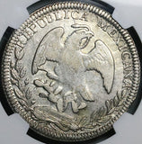 1830-Go NGC XF Mexico 8 Reales Guanajuato Single Dot Scarce Silver Coin (25041201C)