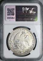 1830-Go NGC XF Mexico 8 Reales Guanajuato Single Dot Scarce Silver Coin (25041201C)