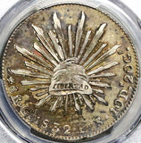 1832-Ga PCGS AU 50 Mexico 8 Reales Guadalajara Rare Silver Coin POP 2/1 (25120201D)