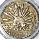 1832-Ga PCGS AU 50 Mexico 8 Reales Guadalajara Rare Silver Coin POP 2/1 (25120201D)