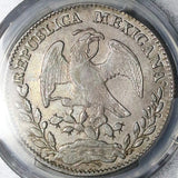 1832-Ga PCGS AU 50 Mexico 8 Reales Guadalajara Rare Silver Coin POP 2/1 (25120201D)