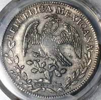 1832-Mo PCGS XF 45 Mexico 8 Reales Cap Rays Scarce Silver Dollar Coin (25072001C)