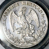 1834-Do RM/L PCGS AU Mexico 8 Reales Durango Mint Rare Silver Coin (26082703C)