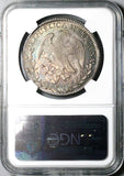 1834-Mo NGC MS 63 Mexico 8 Reales Cap Rays Rare Silver Coin POP 3/1 (24040804C)