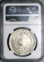 1835-Pi NGC AU 55 Mexico 8 Reales 8R Rare Potosi Mint Silver Coin (25040201D)