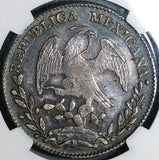 1836-Ga NGC AU Mexico 8 Reales Guadalajara Mint Cap Rays Rare Coin (24052704C)