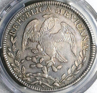 1836-Mo MF/ML PCGS XF 45 Mexico 8 Reales Rare Cap Rays Silver Coin POP 1/0 (25092301C)