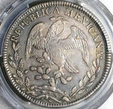 1836-Mo MF/ML PCGS XF 45 Mexico 8 Reales Rare Cap Rays Silver Coin POP 1/0 (25092301C)