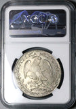 1836-Pi NGC MS 61 Mexico Silver 8 Reales Potosi Mint Scarce 8Rs Coin (24032501C)
