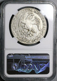 1838-Mo ML NGC XF 40 Mexico 8 Reales Cap Rays Scarce Silver Coin (25092701C)